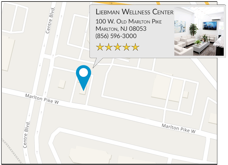 Liebman Wellness Center's Marlton office location on google map