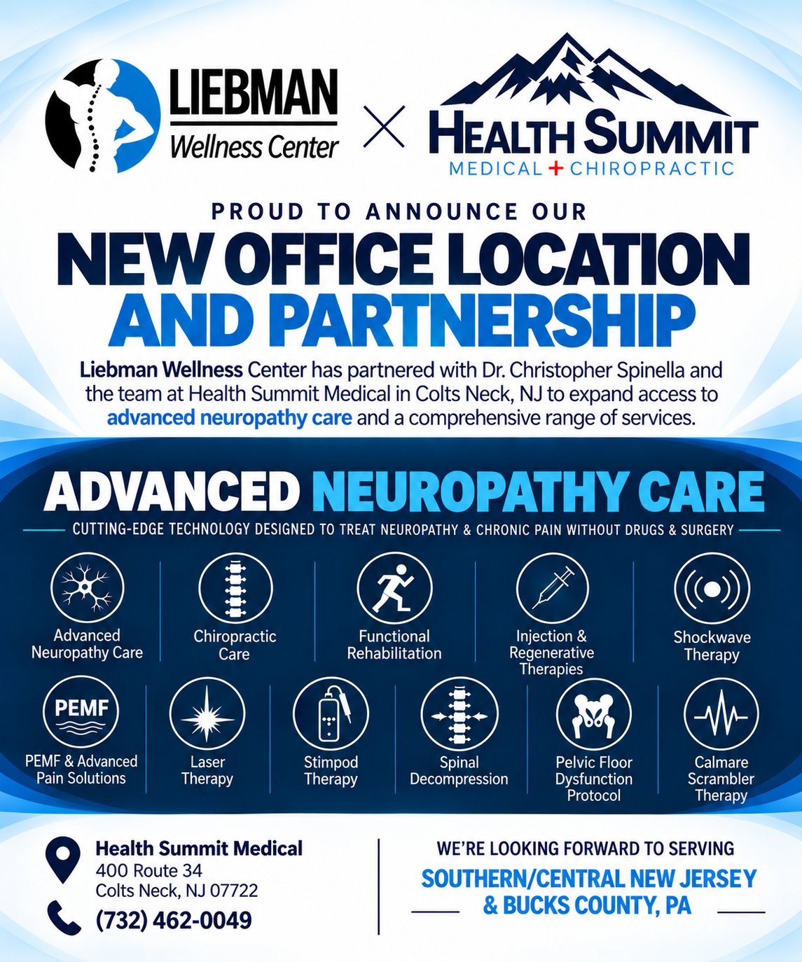 New Office Location and Partnership
